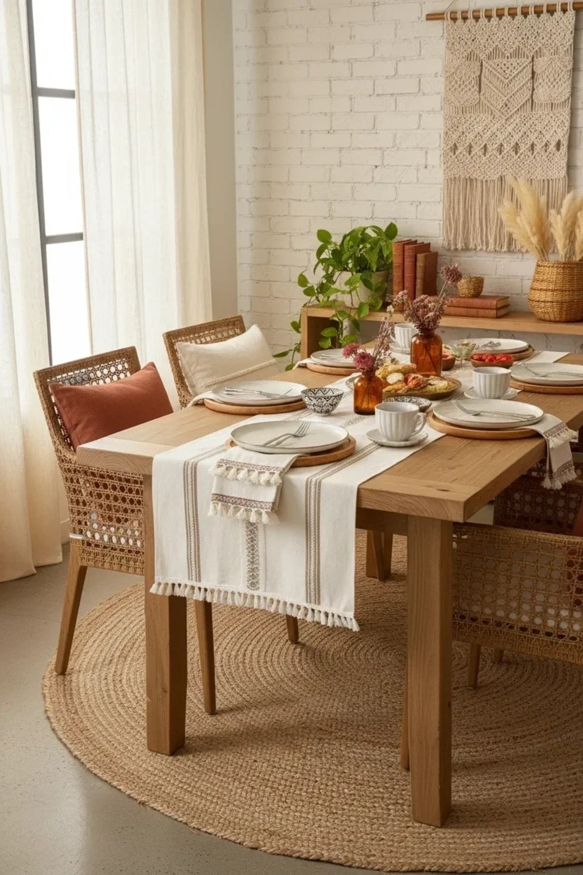 NDC HOME 8li Amerikan Servis Runner Seti