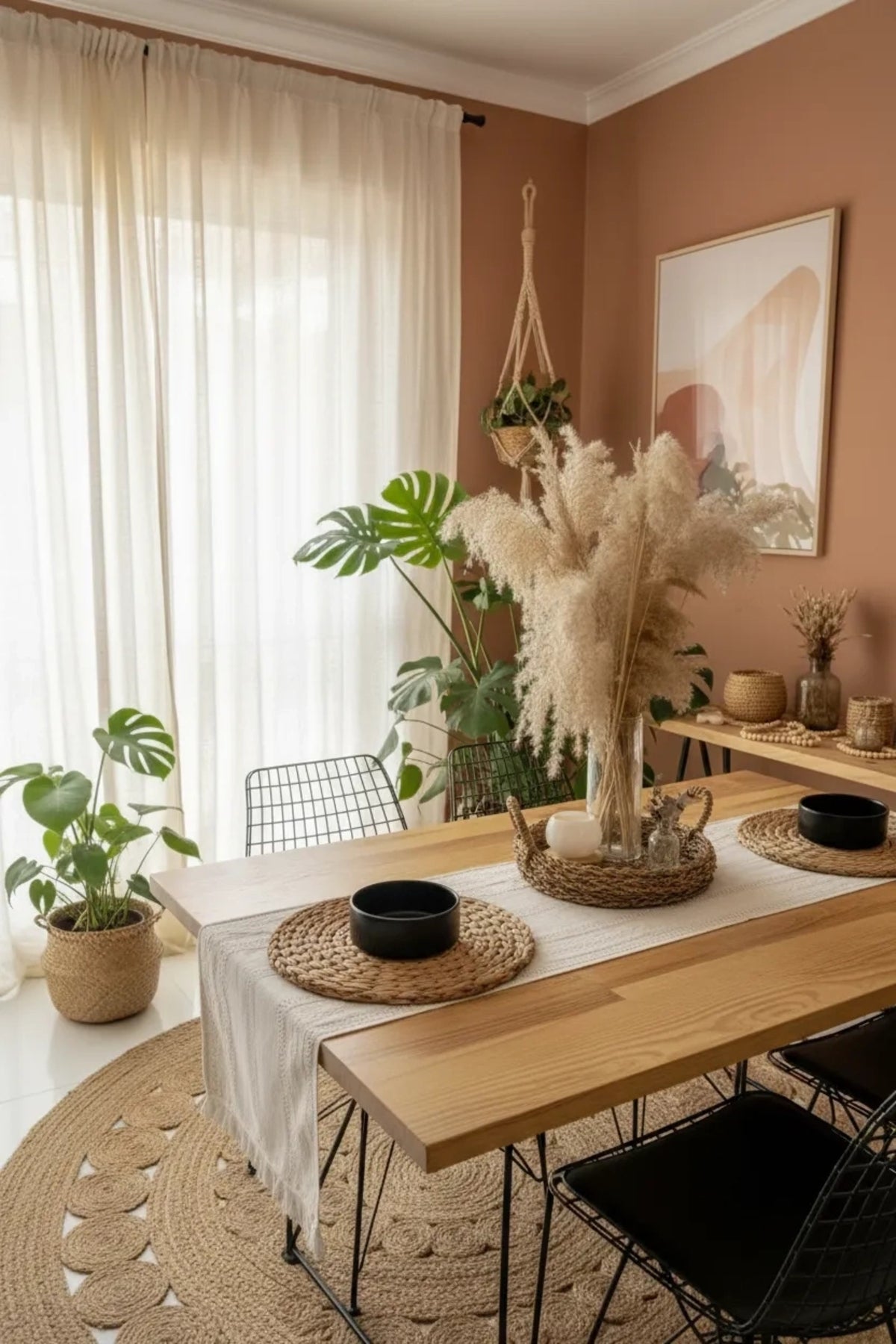 NDC HOME Ham Dantel Örme 2 Lİ Runner Masa Örtüsü 35 x 80