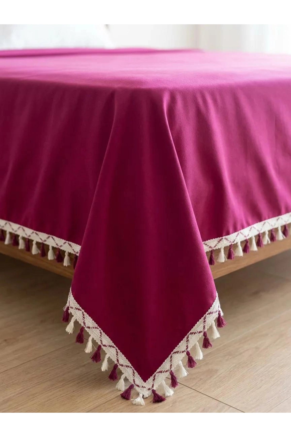 NDC HOME Tek Kişilik Yatak Örtüsü 160 x 230 cm - Bordo
