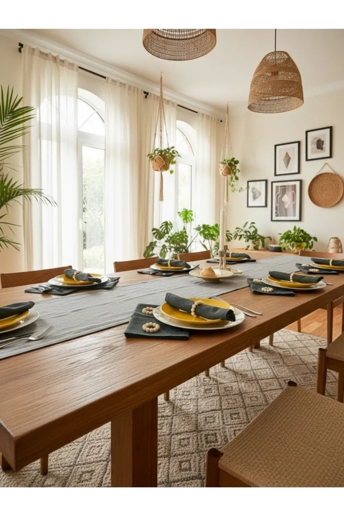 NDC HOME Füme(KoyuGri) Premium Peçete Takımı 6lı (TOKA HEDİYELİ) 40x40