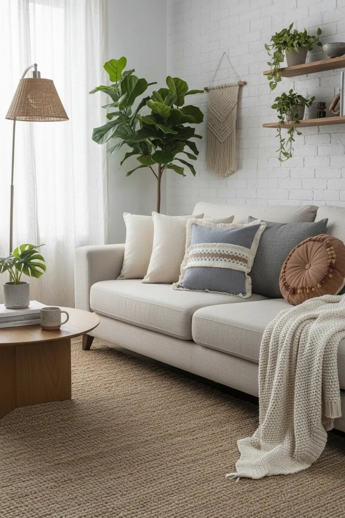 NDC HOME Gri Antrasit Kalın Dantel Kırlent 2 Adet Kırlent Kılıfı(43 X 43)